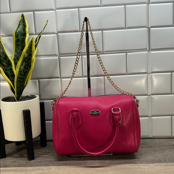 Coach pink Bennett satchel - Picture 1 of 12